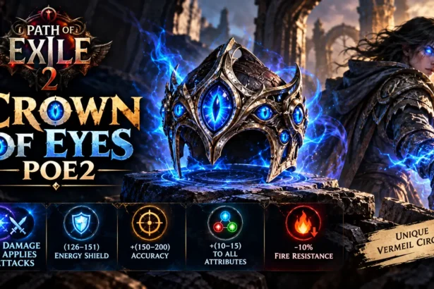 Crown of Eyes Poe2: Stats, How to Get It, and Is It Worth Using?