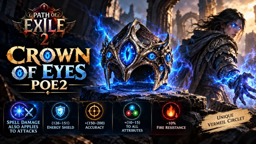 Crown of Eyes Poe2: Stats, How to Get It, and Is It Worth Using?